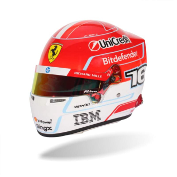 Modely áut a motoriek model prilby 1/2 Charles Leclerc 2026