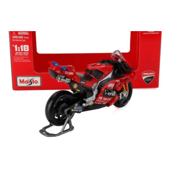 Modely áut a motoriek model 1/18 Ducati MotoGP GP25 - Francesco Bagnaia #63
