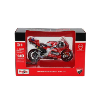 Modely áut a motoriek model 1/18 Ducati MotoGP GP25 - Francesco Bagnaia #63