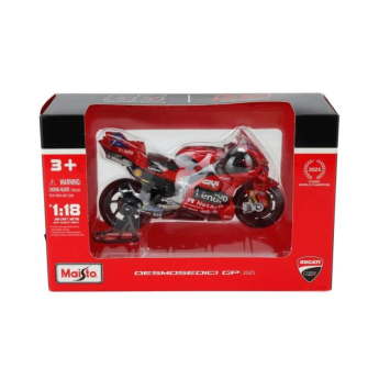 Modely áut a motoriek model 1/18 Ducati MotoGP 2025 GP25 - Marc Marquez #93