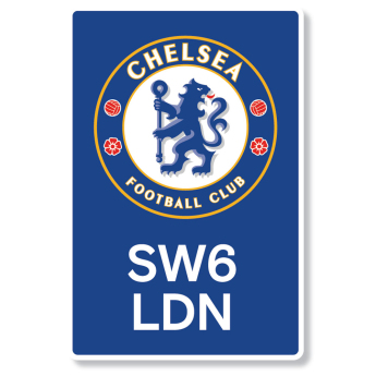 FC Chelsea LED cedula Portrait LED Crest Sign