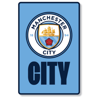 Manchester City LED cedula Portrait LED Crest Sign