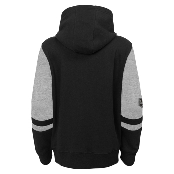 Los Angeles Kings detská mikina s kapucňou faceoff colorblocked fleece full-zip