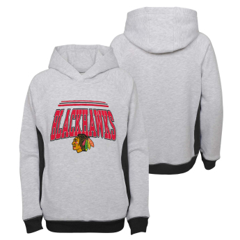 Chicago Blackhawks detská mikina s kapucňou power play raglan pullover
