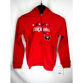 Washington Capitals detská mikina s kapucňou Stated Full Zip Hoodie