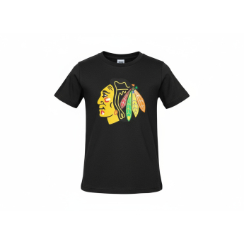 Chicago Blackhawks detské tričko Primary Logo black