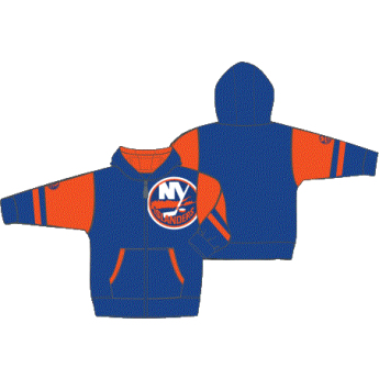 New York Islanders detská mikina s kapucňou Faceoff Colorblocked Fleece Full-Zip