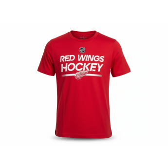 Detroit Red Wings detské tričko Apro Wordmark Ss Ctn Tee