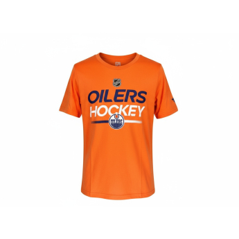 Edmonton Oilers detské tričko Apro Wordmark Ss Ctn Tee