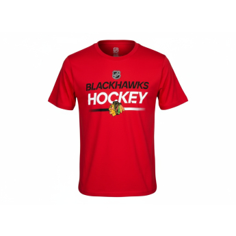 Chicago Blackhawks detské tričko Apro Wordmark Ss Ctn Tee red