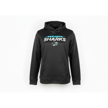 San Jose Sharks detská mikina s kapucňou Authentic Pro Hood Po Hoodie