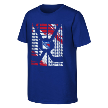 New York Rangers detské tričko Box Ss Ctn Tee