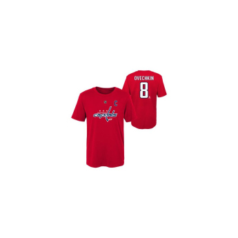 Washington Capitals detské tričko Alexandr Ovechkin #8 Flat Captains N&N Ctn Tee