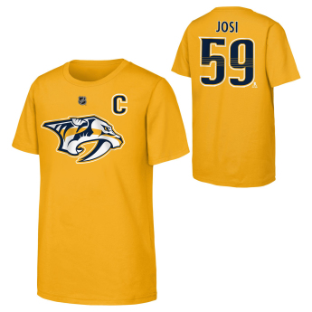 Nashville Predators detské tričko Roman Josi Flat Captains N&N Ctn Tee