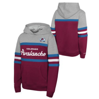 Colorado Avalanche detská mikina s kapucňou Head Coach Hoody