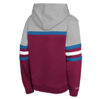 Colorado Avalanche detská mikina s kapucňou Head Coach Hoody