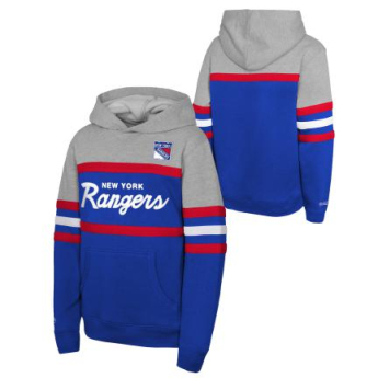 New York Rangers detská mikina s kapucňou Head Coach Hoody