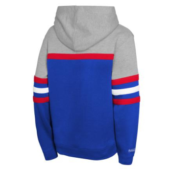 New York Rangers detská mikina s kapucňou Head Coach Hoody