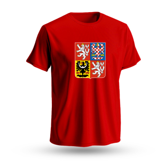 Hokejové reprezentácie detské tričko Czech republic David Pastrňák #88 National Emblem 2025 red