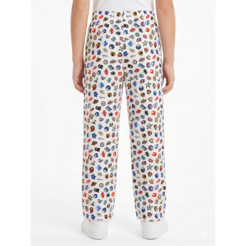 NHL produkty detské tepláky All Over Printed Pant