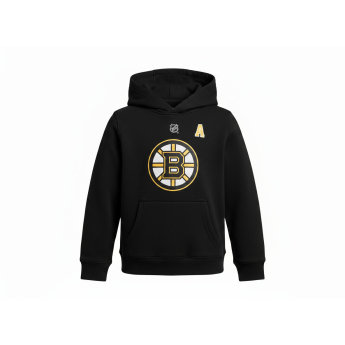 Boston Bruins detská mikina s kapucňou David Pastrnak Flat Alt Cpt N&N Flc