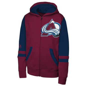 Colorado Avalanche detská mikina s kapucňou Face Off Fz Flc Hd