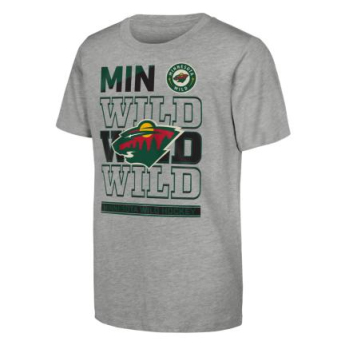 Minnesota Wild detské tričko Timeless Ss grey