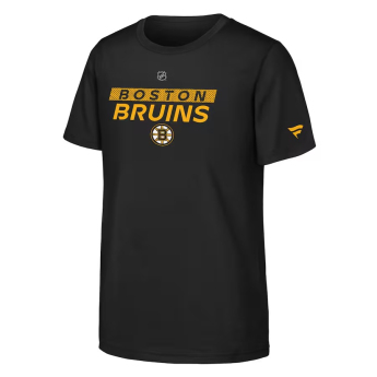 Boston Bruins detské tričko Pro Wordmark black