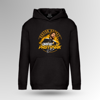 Boston Bruins detská mikina s kapucňou David Pastrňák #88 Town Exclusive Collection