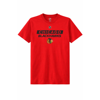 Chicago Blackhawks detské tričko Locker Room Red