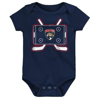Florida Panthers detské body Littlest Player 3Pk Creeper Se