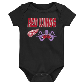 Detroit Red Wings detské body Littlest Player 3Pk Creeper Se
