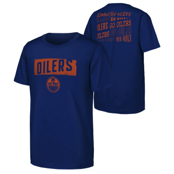 Edmonton Oilers detské tričko Tale Of The Tape Ss