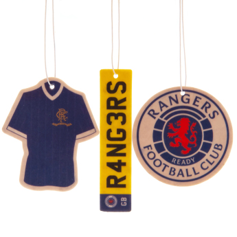 FC Rangers vône do auta 3pk Air Freshener