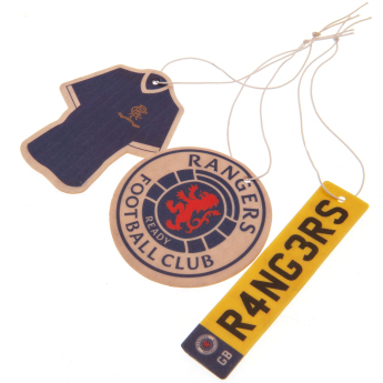 FC Rangers vône do auta 3pk Air Freshener