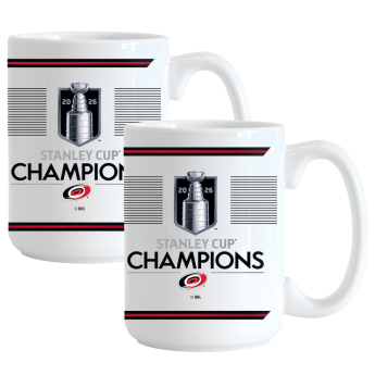 Carolina Hurricanes hrnček NHL 2026 Stanley Cup Champions Two-Piece Set