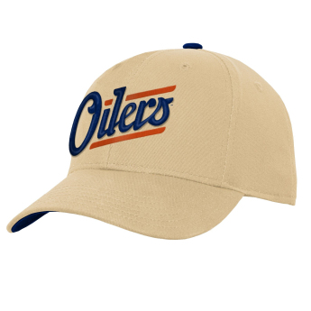 Edmonton Oilers detská čiapka baseballová šiltovka 3Rd Jersey Precurved Snap