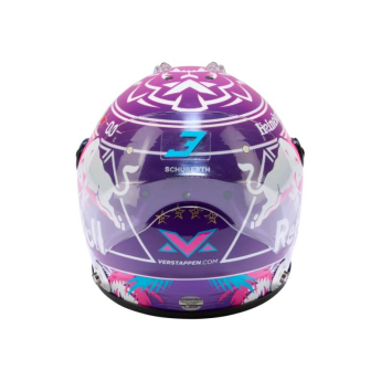 Modely áut a motoriek model prilby 1/2 Max Verstappen 2026 Schuberth - Miami