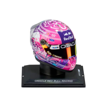 Modely áut a motoriek model prilby 1/4 Max Verstappen 2026 Schuberth - MIAMI
