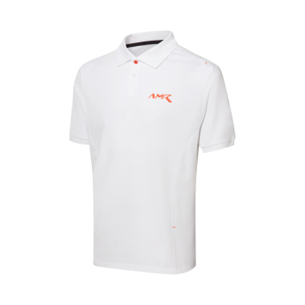 Aston Martin polokošeľa AMR Logo white 2026