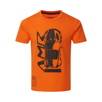 Aston Martin detské tričko AMR Graphic orange 2026