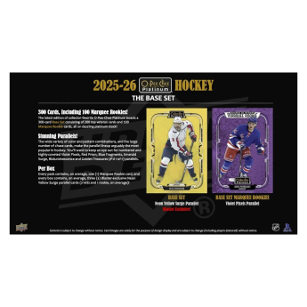 NHL boxy hokejové karty NHL 2025-26 Upper Deck O-Pee-Chee Platinum Blaster Box