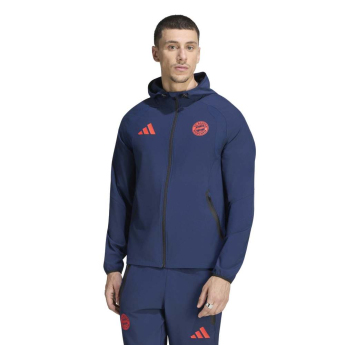 Bunda BAYERN MNICHOV Wind Tiro Travel navy