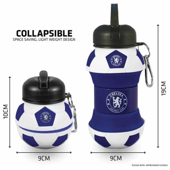 FC Chelsea fľaša na pitie Collapsible Football Drinks Bottle
