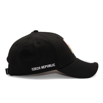 Hokejové reprezentácie čiapka baseballová šiltovka Czech republic 940K Core 9forty black