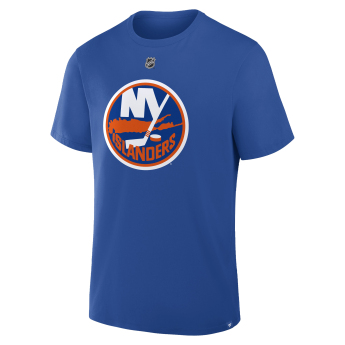 New York Islanders pánske tričko Matthew Schaefer #48 Fanatics Authentic Stack Name & Number T-Shirt - Royal