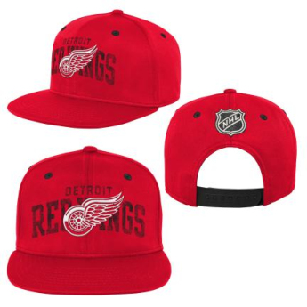 Detroit Red Wings detská čiapka flat šiltovka Life Style Printed Snapback