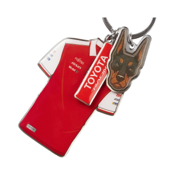 Toyota Gazoo Racing kľúčenka #8 Doberman WEC 2026