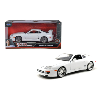 Modely áut a motoriek model 1/24 Fast & Furious Toyota Supra 1995 white