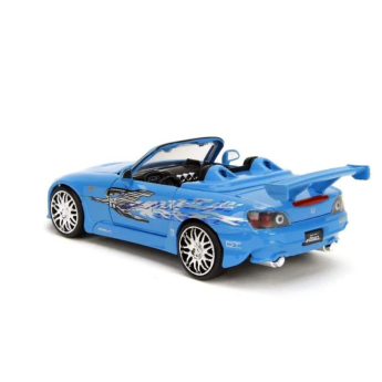 Modely áut a motoriek model 1/24 Fast & Furious Honda S2000 blue